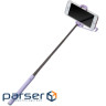 Телескопічний монопод Grand-X Elegant Jack 3,5 U-кріплення 158-710мм Lilac (E3UPR)