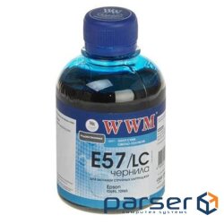 Чорнило WWM EPSON R2400/2880Light Cyan (E57/LC)