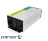 Інвертор напруги RITAR RSCU-1500, 12V / 220V, 1500W з правильною синусоїдою, вбудований зарядний при