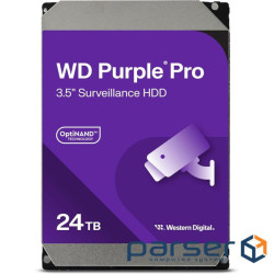 Жорсткий диск 3.5" 24TB WD (WD240PURP)
