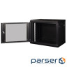Шафа настінна Hypernet 12U 19" 600x450 ProLine (PL-WMNC-12U-BLACK)