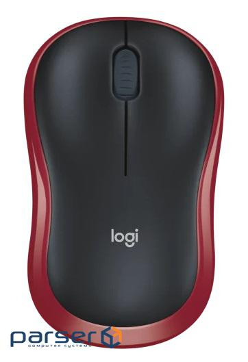 Мишка Logitech M185 red (910-002240)