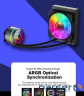 Система водяного охолодження GAMEMAX Iceburg 120 Infinity Black (Iceburg 120 Black infinity)