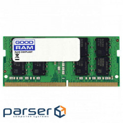 Оперативна пам'ять GOODRAM SO-DIMM DDR4 2666MHz 4GB (GR2666S464L19S/4G)