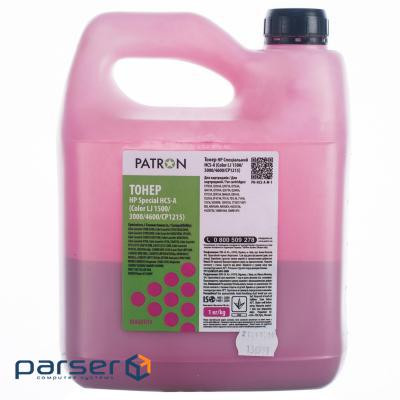 Тонер HP CLJ 1500/3000/4600 / CP1215 HCS-A 1кг MAGENTA Patron (PN-HCS-A-M-1)