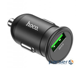 Автомобільний зарядний пристрій Hoco Z44, Black, 2xUSB, 3A (Z44 Black)