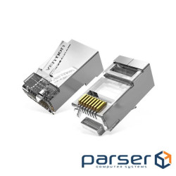 Конектор RJ45 FTP Cat.6 Modular 10 шт. Vention (IDFR0-10)