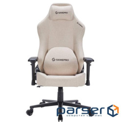 Крісло ігрове GamePro FGC750G Size L Fabric Beige