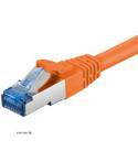 Патч-корд екранувань RJ45 SFTP6a 1.5m, patch AWG27 D=6.0mm LSOH Gold Cu, оранжевий (75.09.5605-10)