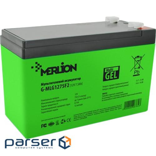 Батарея до ДБЖ Merlion 12V - 7.5 Ah (G-MLG1275F2)