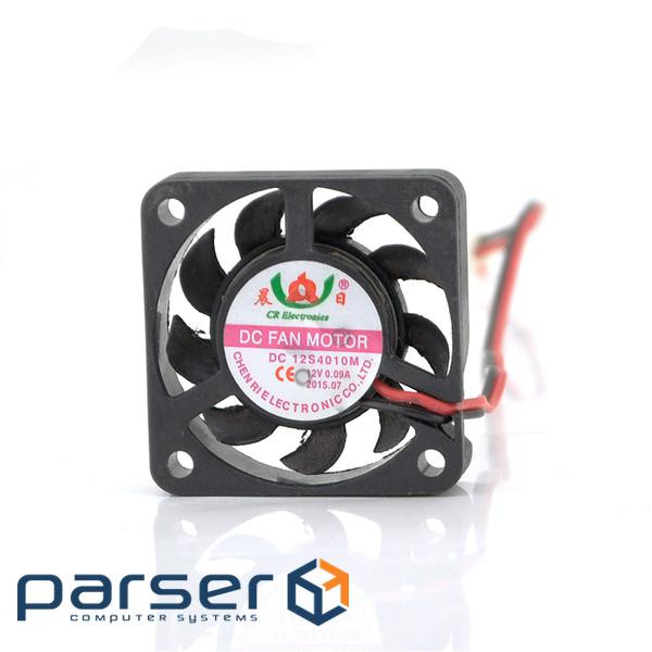 Кулер корпусний Merlion FAN MOTOR 4010 40x40x10mm, 2pin, 12V / 0.09A (CC-4010 40x40x10 / 2)
