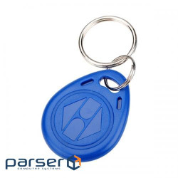 Безконтактний брелок ID Em-Marine 125 КГц (TK4100) (ДЛЯ ПЕРЕЗАПИСУ) колір синій Упаковка 2 (YT33354) 2 (YT33354)