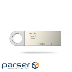 Флеш-накопичувач USB 64GB T&G 026 Metal Series Silver (TG026-64G)