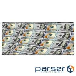 Килимок 400*900 тканинний Banjamin з боковою прошивкою, товщина 4 мм, колір Gray, Пакет (UD09) (UD09)