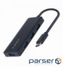 USB-хаб на 4 порти USB 3.0 Gembird UHB-CM-U3P4-01 (UHB-CM-U3P4-02)