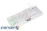 Клавіатура 2E Gaming KG315 RGB USB White Ukr (2E-KG315UWT)