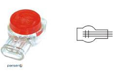 Скотч-лок ізольований з гелем тип К3 (100шт) Q100, Red ) Q100, Red