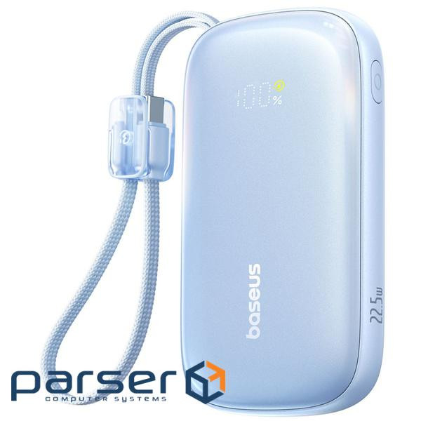 Портативная Батарея Baseus EnerFill Qpow 3 Ultra 22.5W 10000mAh blue (E0027L03)