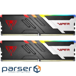 Модуль пам'яті PATRIOT Viper Venom RGB DDR5 6000MHz 64GB Kit 2x32GB (PVVR564G600C30K)