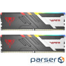 Модуль пам'яті PATRIOT Viper Venom RGB DDR5 6000MHz 64GB Kit 2x32GB (PVVR564G600C30K)