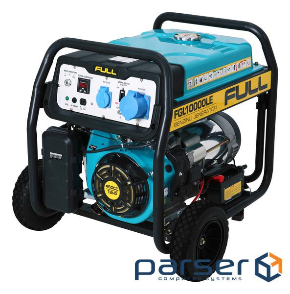 Генератор бензиновий FGL 10000LE, однофазний 230V, 50Hz, 10KVA