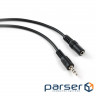 Кабель мультимедійний Jack 3.5mm M/F 1.8 m Vinga (VCPDCJ35MF1.8BK)