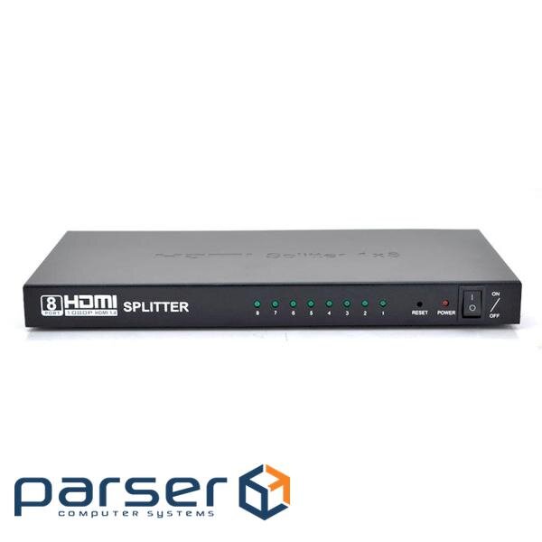 HDMI спліттер 1→8 VOLTRONIC YT-S-HDMI1=>8