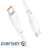 Дата кабель USB-C to USB-C 2.0m 100W TPE X93 white HOCO (6931474790729)