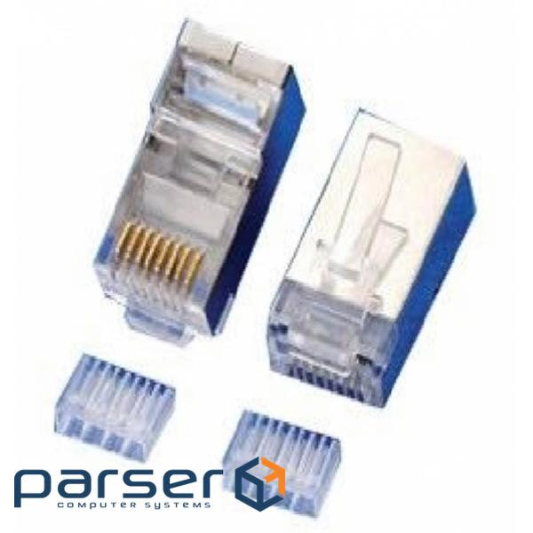 Конектор MERLION RJ-45 FTP Cat.6 50шт/уп (15066)