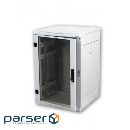 19 "Підлоговий шафа 15U, (770x600x1100мм) (RZA-15-A60-CAX-A1)