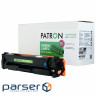 Картридж Patron HP CLJ CF411A, для Pro M452/M477 Cyan, GREEN Label (PN-410ACGL)