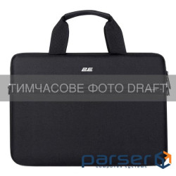 Сумка для ноутбука 2E, Slim Keeper 17, чорний (2E-CBT2387BK)