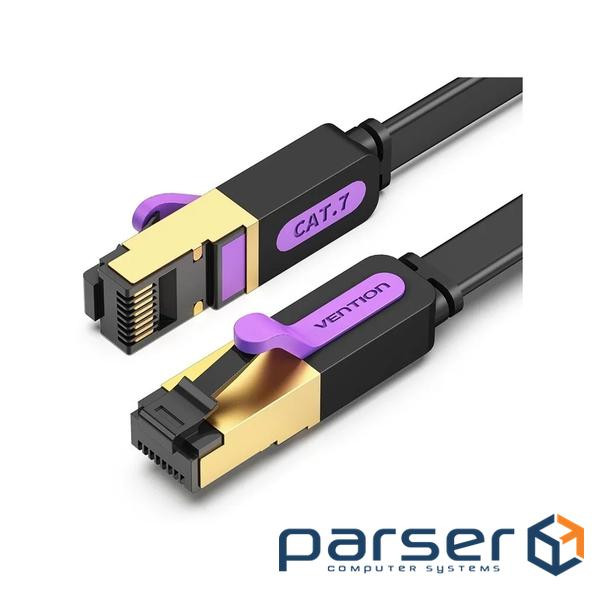 Патч корд Vention CAT7 SSTP Ethernet, 5 m, Black (ICABJ)