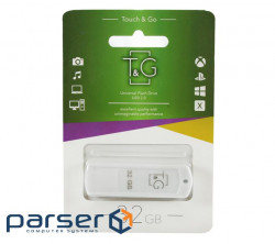 Флеш-накопичувач USB 32GB T&G 011 Classic Series White (TG011-32GBWH)