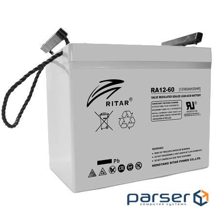 Accumulator battery Ritar 12В 60 Ач (RA12-60)