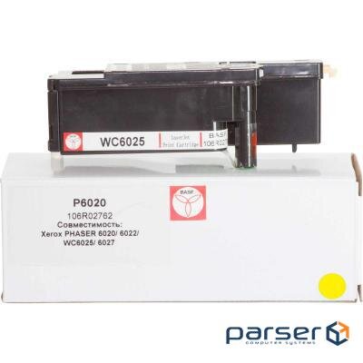 Картридж BASF для Xerox Phaser 6020/6022 / WC6025 / 6027 Yellow (KT-106R02762)