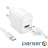 Мережевий зарядний пристрій BOROFONE BAS42A Potential single-port QC3.0 charger set( (6941991113802)