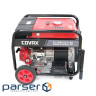 Генератор COVAX XL20500CV-E2, 9.5kW, 220V, 50Hz, DC12V, 21HP, електро стартер, 25L