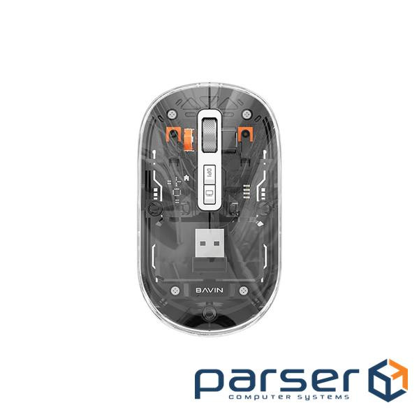 Мишка BAVIN G-K-993 Wireless/Bluetooth Black (G-K-993-BK)
