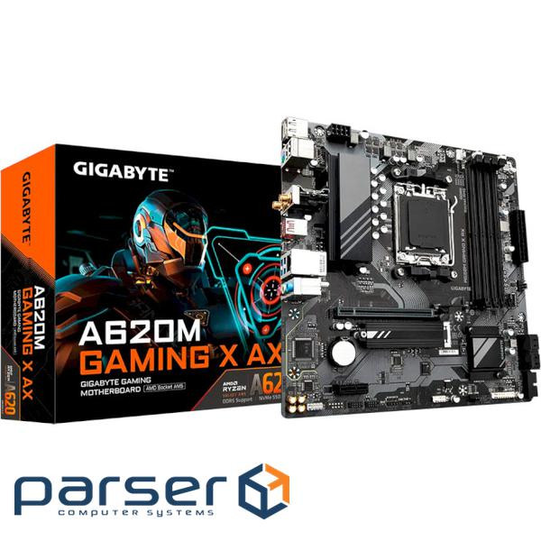 Материнська плата GIGABYTE A620M Gaming X AX