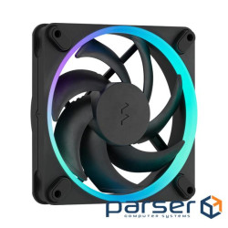 Вентилятор для корпусу 120 мм,чорний, ARGB PWM, Zero-RPM capability, Momentum 12 RGB (FD-F-MR1-1201)