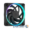 Вентилятор для корпусу 120 мм,чорний, ARGB PWM, Zero-RPM capability, Momentum 12 RGB (FD-F-MR1-1201)
