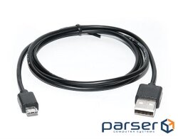 Date cable USB 2.0 AM to Micro 5P 2.0m Pro black REAL-EL (EL123500025)
