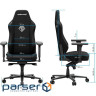 Крісло ігрове Anda Seat Phantom 3 Fabric Size XL Black (AD18XL-52-B-F-B01)