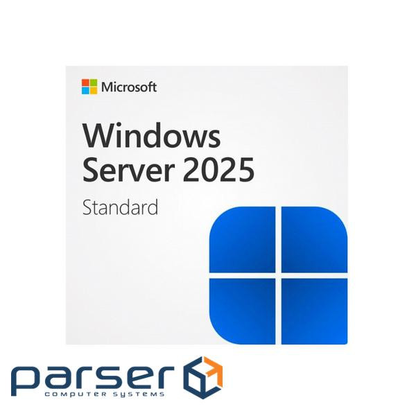 ПО для сервера Microsoft Windows Server 2025 Standard - 8 Core License Pac (DG7GMGF0PWHC_0005_P3Y_T