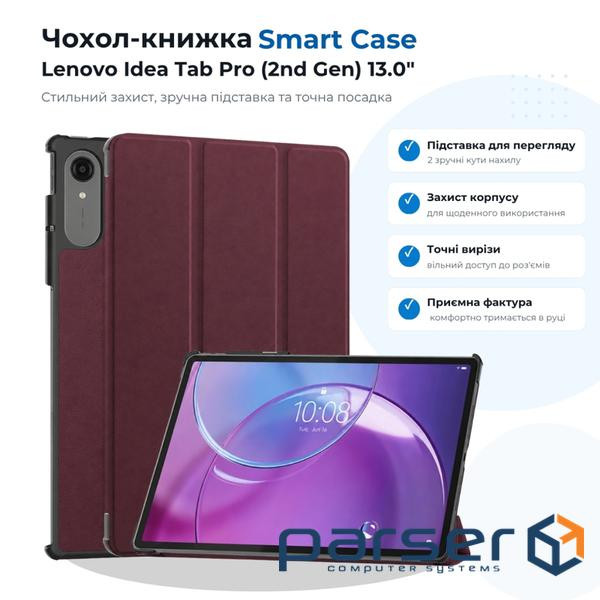Чохол до планшета BeCover Smart Case Lenovo Idea Tab Pro (2nd Gen) TB390FU 13.0" Red Wine (715806)