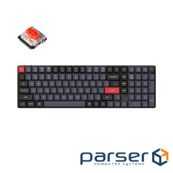 Клавіатура механічна Keychron K17 PRO 100Key, Gateron MX 2.0 Red, WL/BT/USB-A, QMK, Hot (K17P-H1-UA)