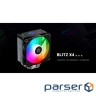 Кулер процесорний ID-Cooling Blitz X4, Intel: 1851/1700/1200/1151/1150/1155/1156, AMD: AM5/AM4, 152