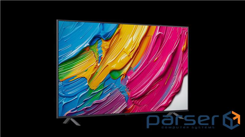 Телевізор 65 LG QNED 4K 60Hz Smart WebOS Black (65QNED80A6A)