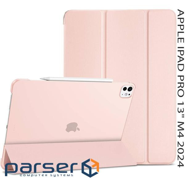 Чeхол-книжка BeCover Tri Fold Hard для Apple iPad Pro 13" M4 2024 Pink (711732)